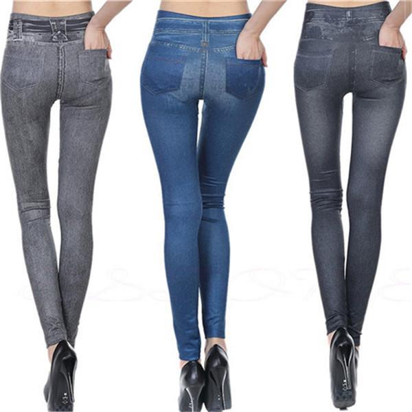 Women Autumn High Elastic Jeans Leggings-Jeans-Prime4Choice.com-Prime4Choice.com