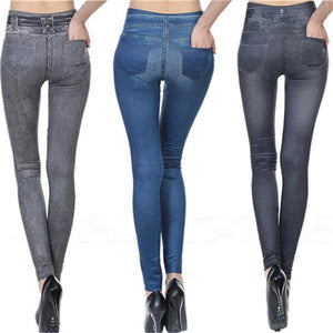 Women Autumn High Elastic Jeans Leggings-Jeans-Prime4Choice.com-Prime4Choice.com