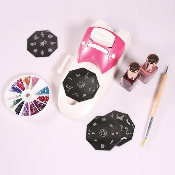 Nail Art Drawing Polish Stamper