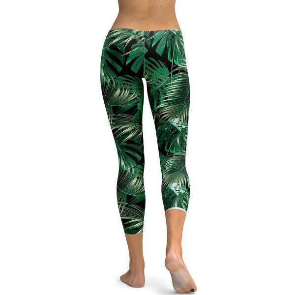 Palm Trees Capris-Cloth-Beautyholic1.com-BeautyHolic1.com