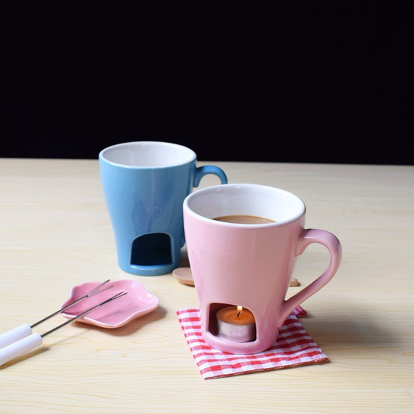Tea & Coffee & Fondue Warmer Mug Set-Cups-prime4choice.com-Prime4Choice.com