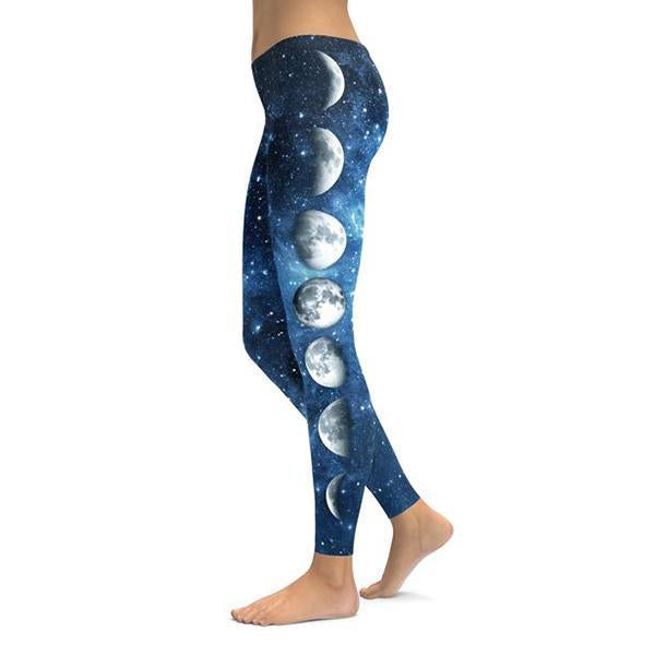 Moon Phases Leggings-Cloth-Beautyholic1.com-BeautyHolic1.com