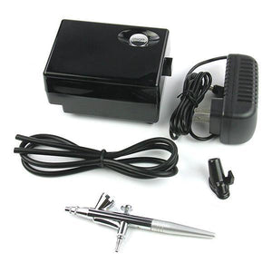 Portable Airbrush with Mini Air Compressor-Beauty & Fashion-Prime4Choice.com-Black US Plug With Gun-Prime4Choice.com