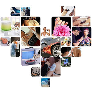 Portable Airbrush with Mini Air Compressor-Beauty & Fashion-Prime4Choice.com-Prime4Choice.com