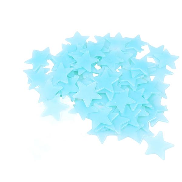 100 pcs Wall stickers Sticky Decal Stars for Bedroom Decor-Bedroom Decoration-Prime4Choice.com-Lake blue-Prime4Choice.com