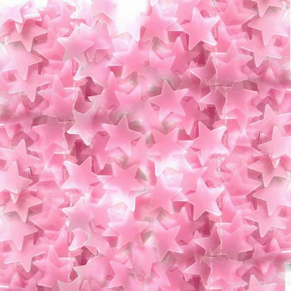 100 pcs Wall stickers Sticky Decal Stars for Bedroom Decor-Bedroom Decoration-Prime4Choice.com-Pink-Prime4Choice.com