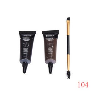 2PCS Waterproof Tint Eyebrow Enhancer Set-Beauty Care-prime4choice.com-104 Black & Dark Brown-Prime4Choice.com