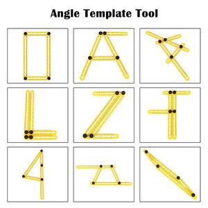 *Multi-Angle Four Folding Ruler-Tools & Gadgets-Prime4Choice.com-Prime4Choice.com