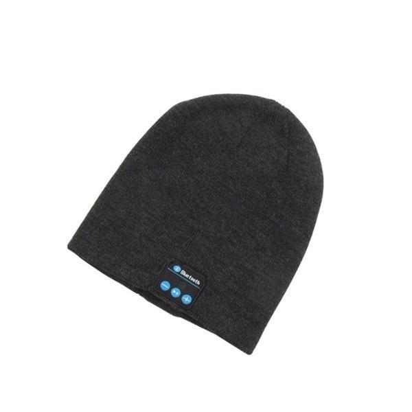 Bluetooth Headphone Hat-Cell Phone Accessories-Prime4Choice.com-Dark Gray-Prime4Choice.com