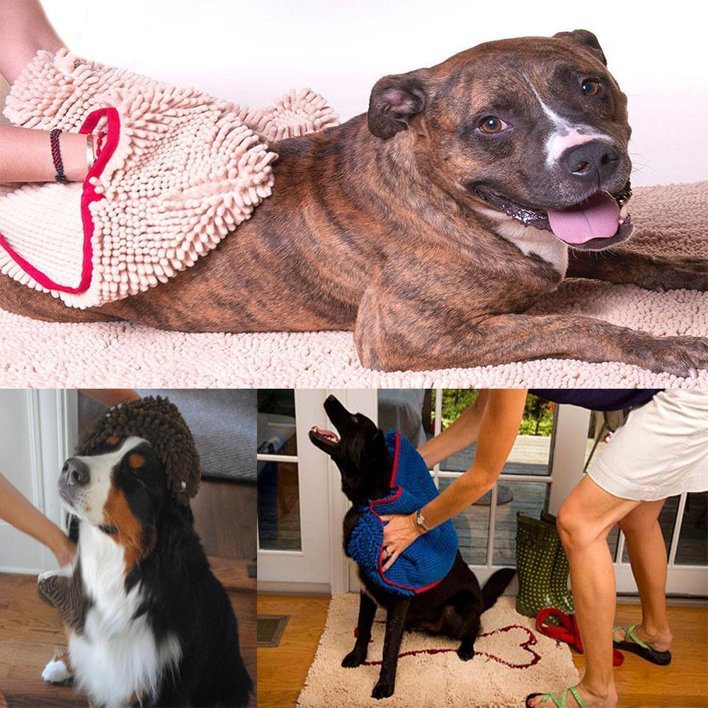 Quick Dry Ultra Absorbent Microfiber Dog Towel