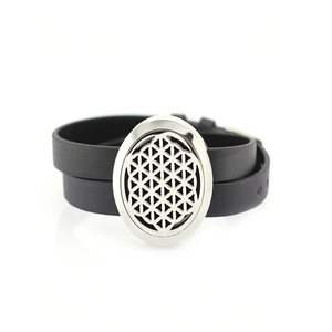 Net Aromatherapy Leather Bracelet-Beauty & Fashion-Prime4Choice.com-Single Bracelet-Prime4Choice.com