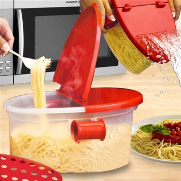 Microwave Pasta Boat Spaghetti Cooker