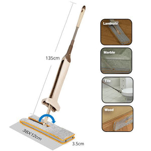 Revolutionary Self-Adjustable Double Sided Mop-Home Tools-Prime4Choice.com-Prime4Choice.com