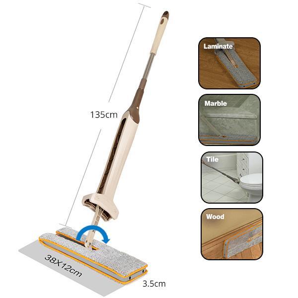 Trapeador De Doble Cara Autoajustable Revolucionario-Kitchen Cleaners-Prime4Choice.com-Prime4Choice.com