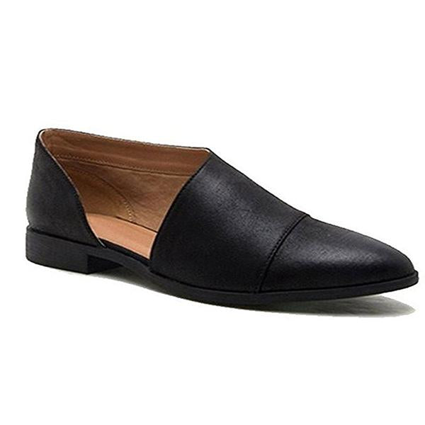 Women Trendy Office Casual Cut Out Bootie