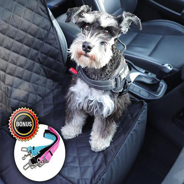 Diverse Pet Seat Cover-Dog Cat Appliance-Prime4Choice.com-Pet Single-Seat Car Seat Cover (Bonus Seat Belt)-Prime4Choice.com