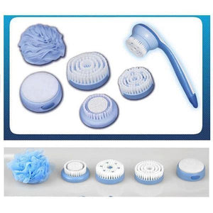 5 in 1 Electric Spin Spa Brush-Beauty & Fashion-Beautyholic1.com-BeautyHolic1.com