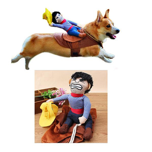 Cowboy Rider Dog Costume-Pets-2UBEST.COM-