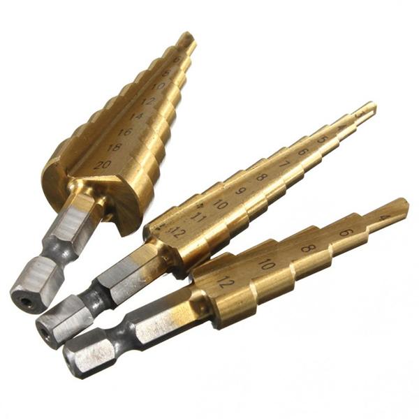 3Pcs Titanium Coate Drills-Home Tools-Prime4Choice.com-Prime4Choice.com