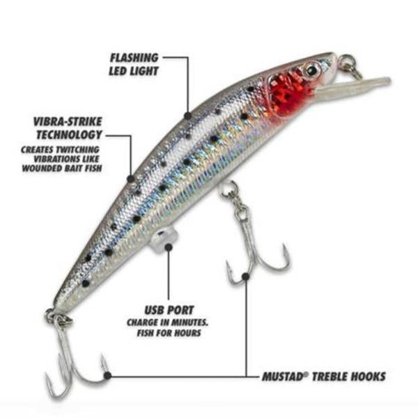 Rechargeable Twitching Fishing Lures