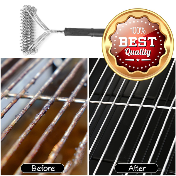 Stainless Grill Bristle Barbecue Cleaner