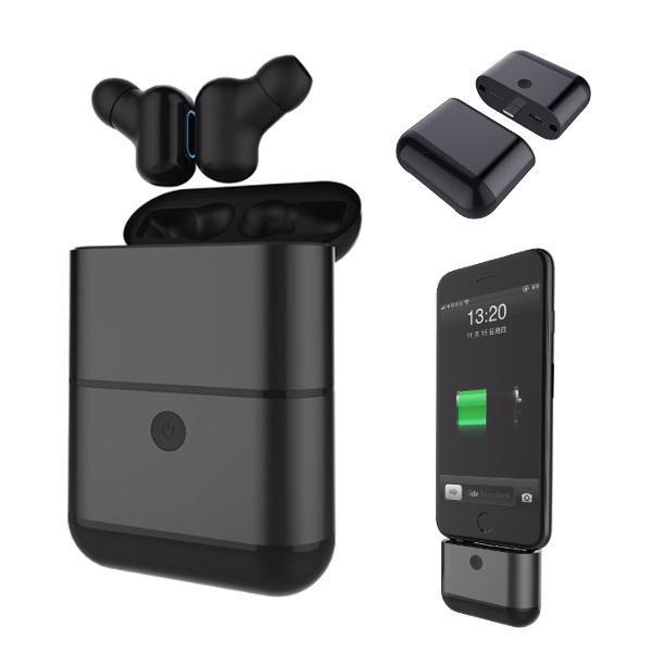 [Truly Wireless] X2-TWS IPX5 Waterproof Bluetooth Earphone With 1600mAh Charger Box Power Bank