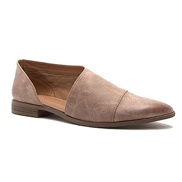 Women Trendy Office Casual Cut Out Bootie