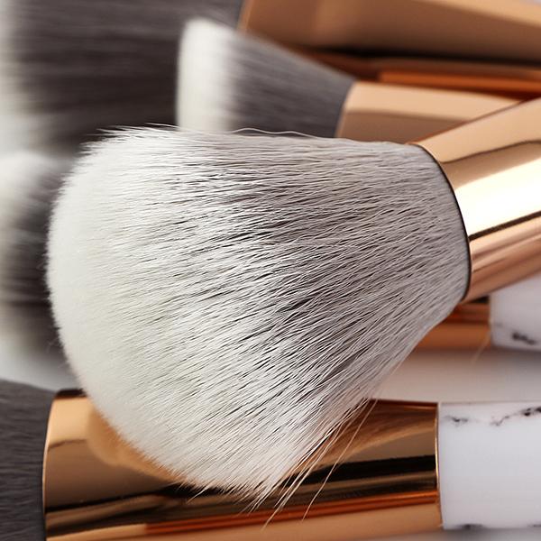 15 PCS Marble Makeup Brush