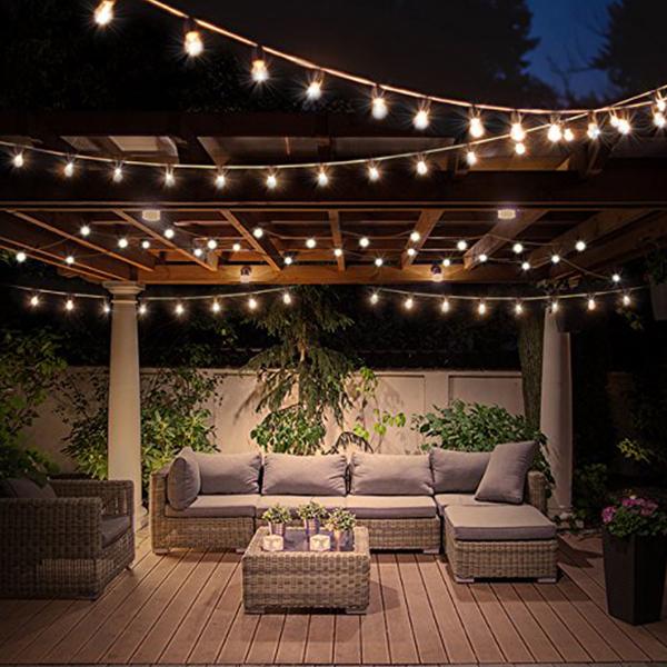 Outdoor & Indoor Decor Glob String Lights 18.2 Ft with 25 LED Bulbs-Lights Strip-Prime4Choice.com-Prime4Choice.com