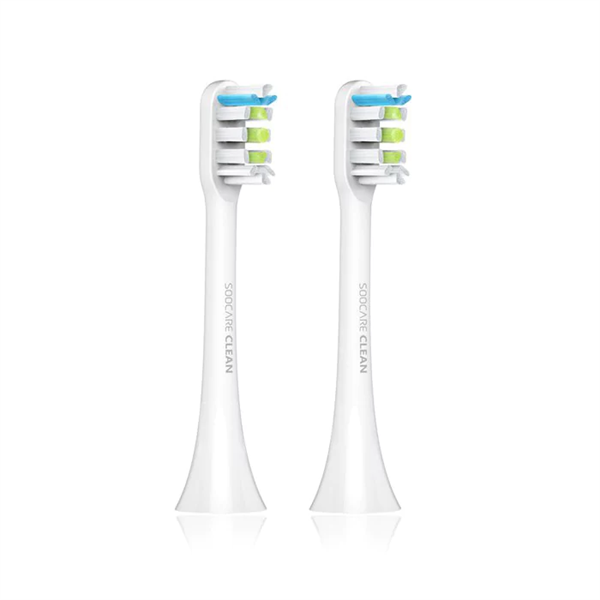 Phonete.com2PCS SOOCAS X3 Sensitive Gum Care Type Toothbrush Head  -  SENSITIVE GUMCARE  WHITE50%OFF
