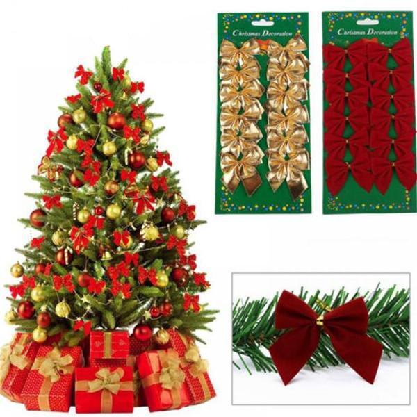 Christmas Tree Decoration Bowknots-Christmas-prime4choice.com-Prime4Choice.com
