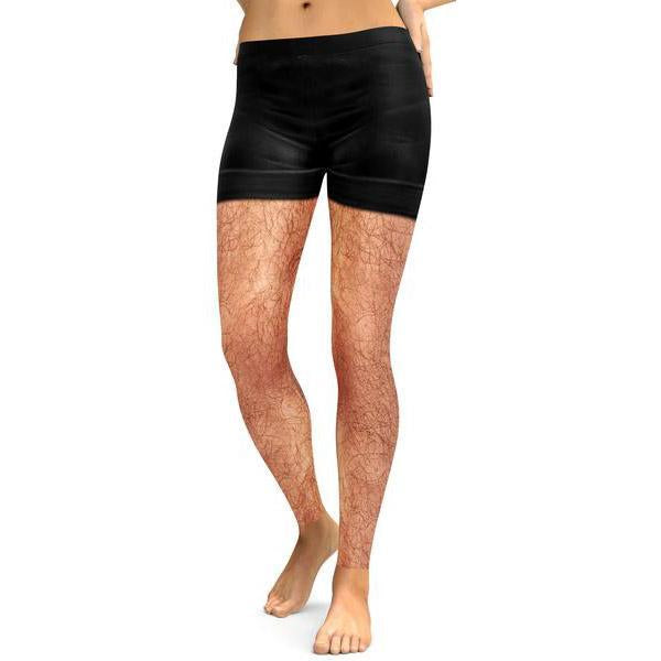 Hairy Legs Leggings-Cloth-Beautyholic1.com-BeautyHolic1.com