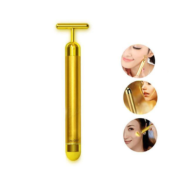 24K Gold Vibration Facial Massager-Beauty-Prime4Choice.com-Prime4Choice.com