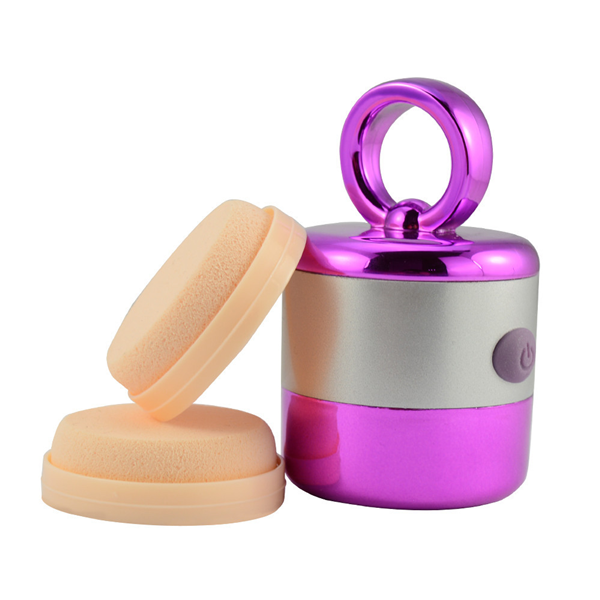 Vibrating Powder Puff Makeup Foundation applicator