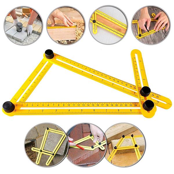 *Multi-Angle Four Folding Ruler-Tools & Gadgets-Prime4Choice.com-Prime4Choice.com