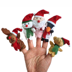 5Pcs Christmas Santa Story Time Finger Puppets-Baby Toys-Prime4Choice.com-Prime4Choice.com