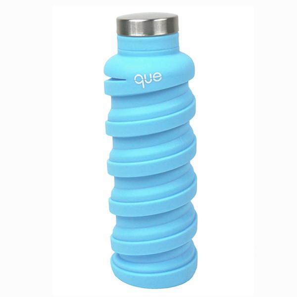 Collapsible Silicone Water Bottle. Designed for TRAVEL and OUTDOOR-Kitchen & Household-Thechoiceday.com-Blue-TheChoiceDay.com