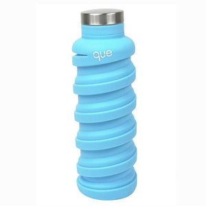 Collapsible Silicone Water Bottle. Designed for TRAVEL and OUTDOOR-Kitchen & Household-Thechoiceday.com-Blue-TheChoiceDay.com