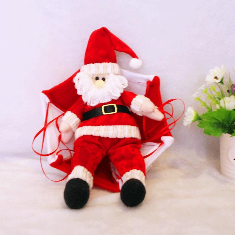 Hanging Parachute Santa Doll-Toys-Prime4Choice.com-Red and White Santa Doll-Prime4Choice.com