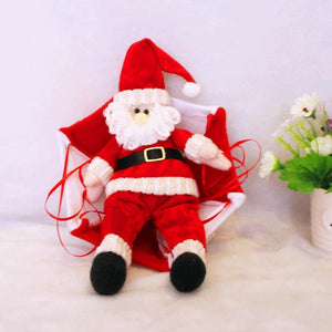 Hanging Parachute Santa Doll-Toys-Prime4Choice.com-Red and White Santa Doll-Prime4Choice.com