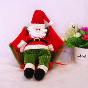 Hanging Parachute Santa Doll-Toys-Prime4Choice.com-Red and Green Santa Doll-Prime4Choice.com