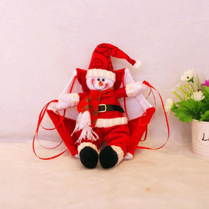 Hanging Parachute Santa Doll-Toys-Prime4Choice.com-Red and White Snowman-Prime4Choice.com