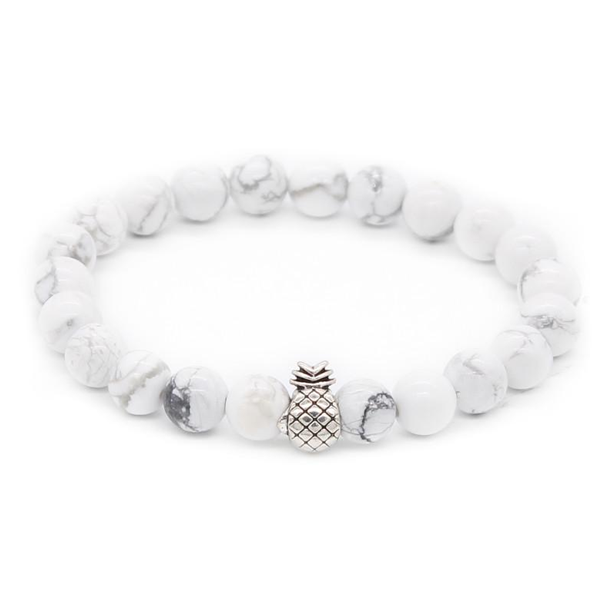 Pineapple Charm Lucky Color Beads Bracelets-Bracelets-Prime4Choice.com-White-Prime4Choice.com