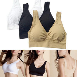 ***2017 Hot Selling TV Products*** Comfortable Seamless Wireless Bra Sale (3pcs/set)-2UBEST.COM-2UBest.com