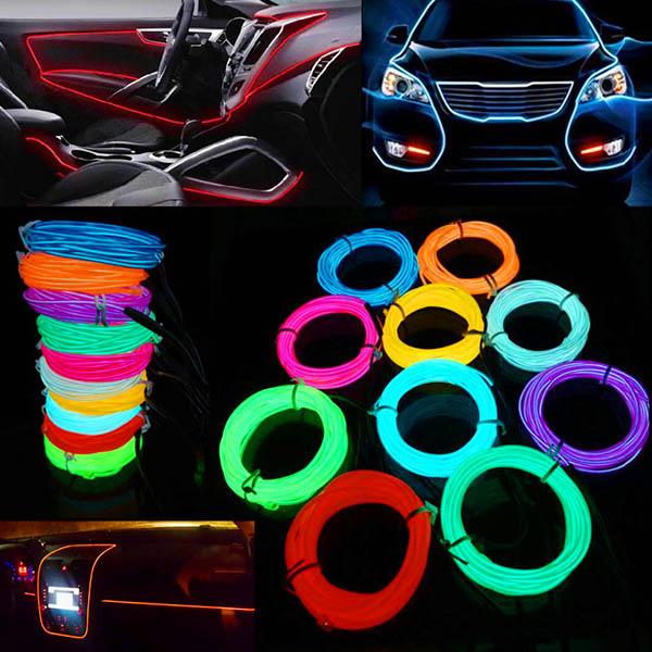 Awesome Car Decor LED Atmosphere Light Strip-Lights-Prime4Choice.com-1 M-Green-Prime4Choice.com