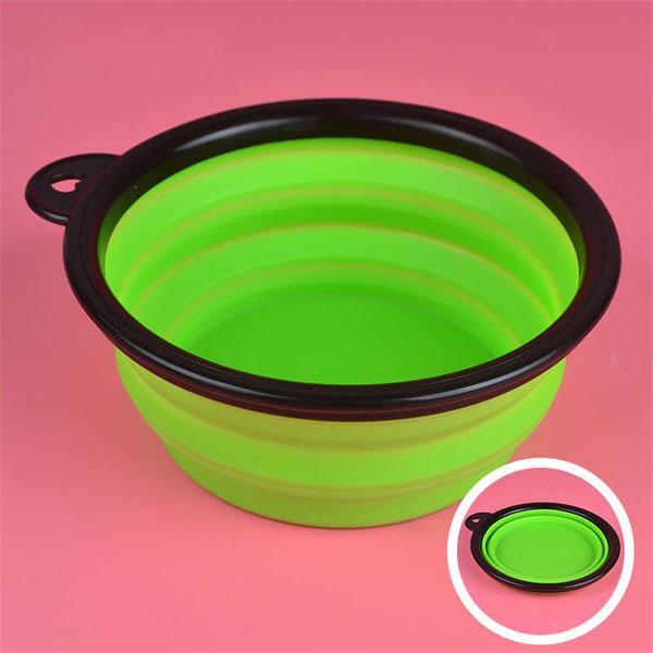 Pet Portable Folding Silicone Bowl Environmental Friendly Non-toxic FDA