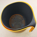 Multifunctional 2-in-1 Double Drain Basket