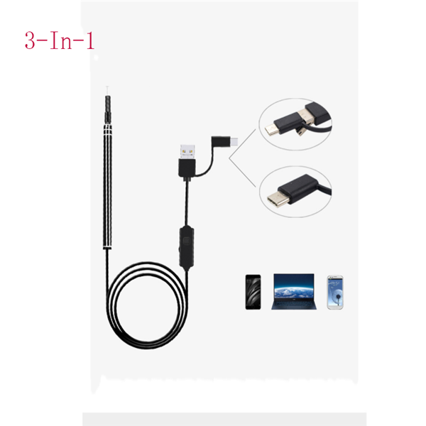 Multifunctional Ear Endoscope Wax Remover Tool