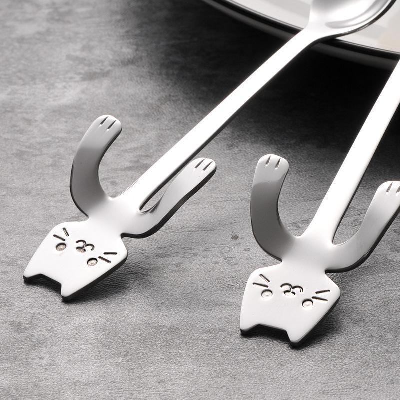 Creative Cat Design Coffee & Tea Spoon-Kitchen & Household-Thechoiceday.com-TheChoiceDay.com