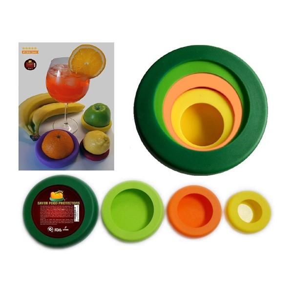 Saver Reuseble Silicone Food Protectors
